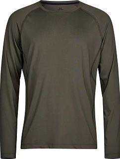 Tee Jays TJ 7022 Sportovní tričko CoolDry s dlouhým rukávem 18.7022 deep green