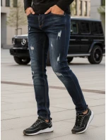 Pánské tmavě modré kalhoty Dstreet model 21965138 - FashionStreet