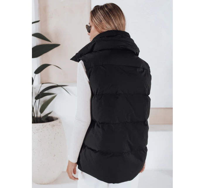 Dámská vesta nadměrné velikosti černá Dstreet model 21966330 - FashionStreet