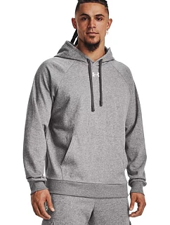 Pánská mikina Under Armour Rival Fleece Hoodie, šedá, 1379757 025 M
