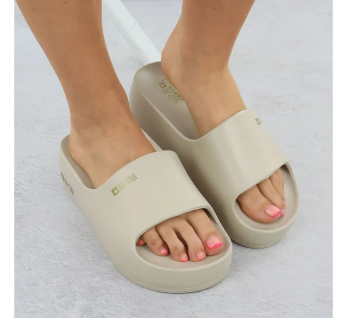 Big Star W SS274722 INT2155B žabky na platformě Big Star W SS274722 INT2155B žabky na platformě