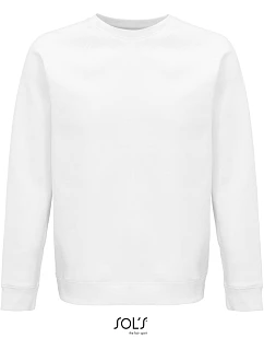SOL'S Space Unisex raglánová mikina z bio bavlny model 22524204 white