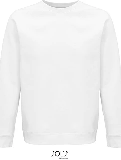 SOL'S Space Unisex raglánová mikina z bio bavlny model 22524204 white