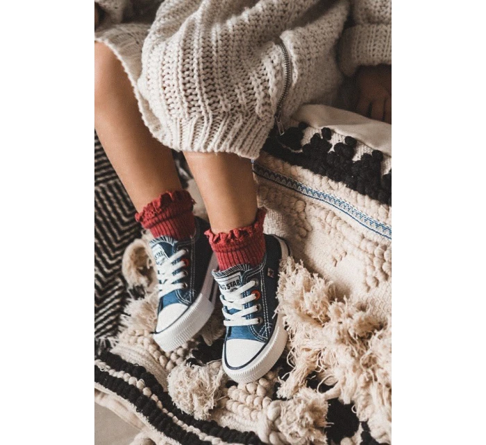 Dětské Klasické Tenisky Nízké BIG STAR HH374195 Tmavě Modré Dětské Klasické Tenisky Nízké BIG STAR HH374195 Tmavě Modré