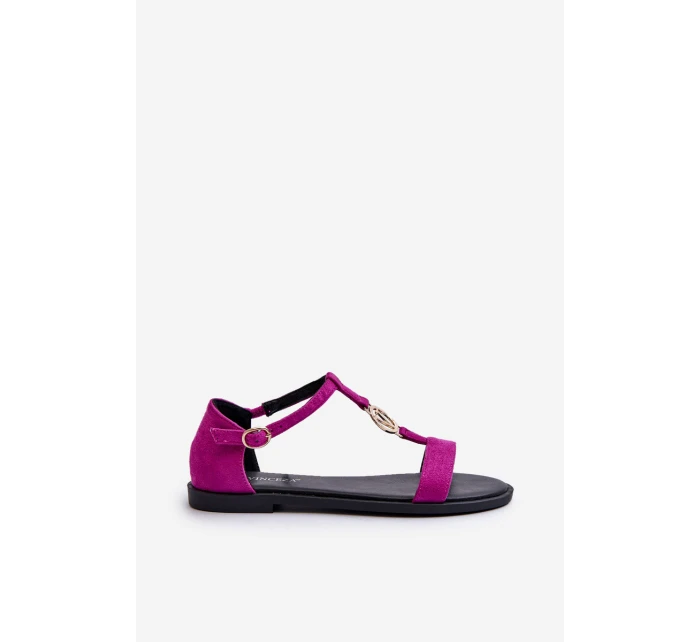 Dámské ploché sandály s model 21660565 - VINCEZA Dámské ploché sandály s model 21660565 - VINCEZA