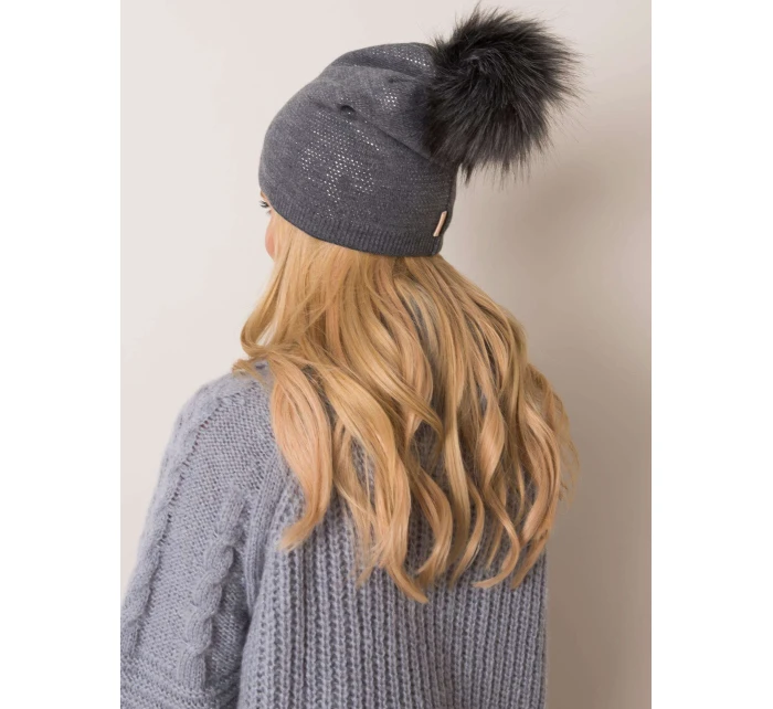 Čepice JK CZ 14.72 tmavě šedá Čepice JK CZ 14.72 tmavě šedá