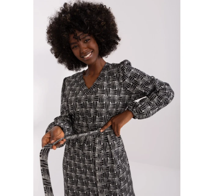 Šaty LK SK 509474 2.55P šedá černá