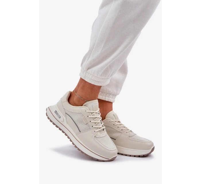 Dámské tenisky Big Star – světle béžové Dámské tenisky Big Star – světle béžové