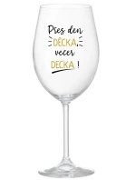DEN   čirá sklenice na víno 350 ml model 21873322 - Giftela