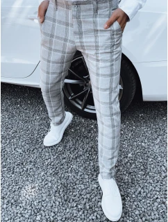 Pánské světle šedé kalhoty Dstreet model 21977296 - FashionStreet