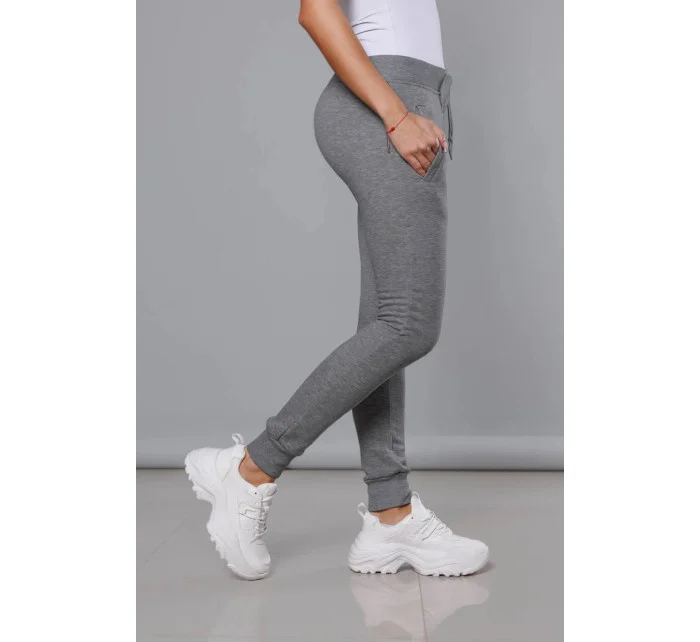 Tmavě šedé tepláky model 16150606 - J.STYLE