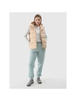 Dámská prošívaná mikina s kapucí bez rukávů model 21432739 - 4F Dámská prošívaná mikina s kapucí bez rukávů model 21432739 - 4F