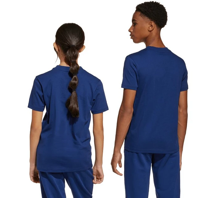 Dětské tričko adidas Essentials Tee 160 námořnická modrá JY0613
