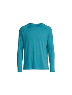 Pánské tréninkové tričko M Long modré model 22234140 - Casall