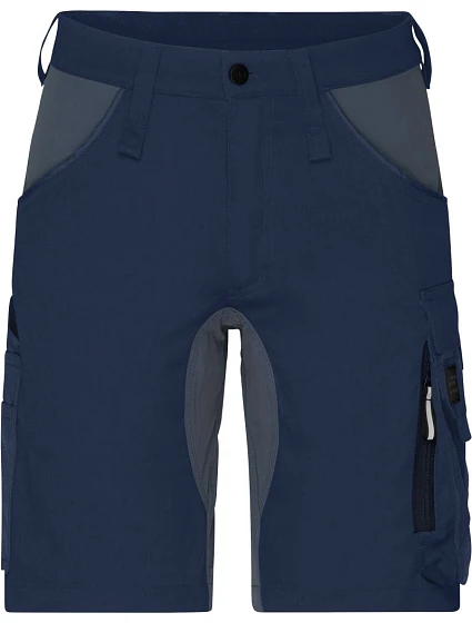 Daiber JN 1811 Pracovní elastické bermudy "Slim Line" 02.1811 navy/carbon Daiber JN 1811 Pracovní elastické bermudy "Slim Line" 02.1811 navy/carbon