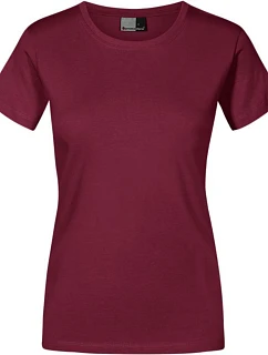 Dámské tričko "Premium" 40. burgundy model 22432758 - Promodoro
