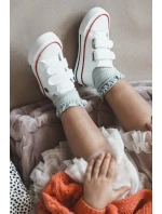 Dětské Tenisky Na Suchý Zip BIG STAR HH374199 Bile