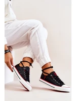 Kožené tenisky BIG STAR model 21571958 Černé - Big Star Shoes