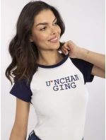 NM TS Tričko model 21015091 tmavě modrá a bílá - FPrice