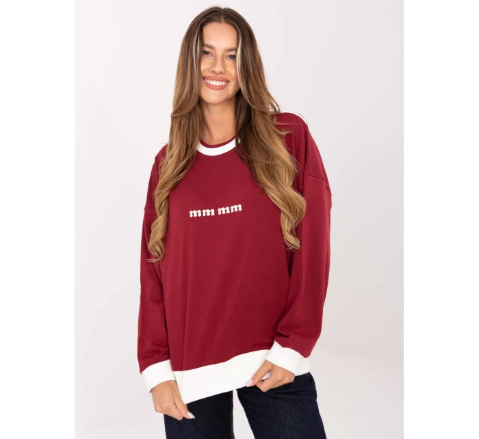 Bluzka RV BZ model 21406728 bordowy - FPrice