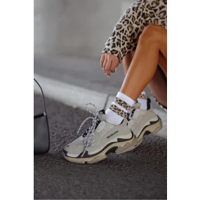 DÁMSKÉ PONOŽKY SE DVĚMA SKVRNITÝMI PRUHY 0200.127