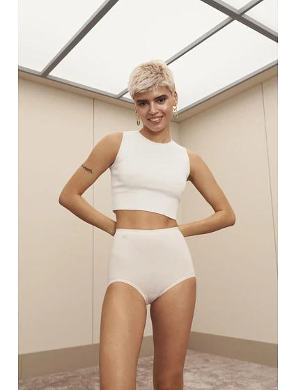 Dámské kalhotky Sloggi Basic+ Maxi 2P bílé