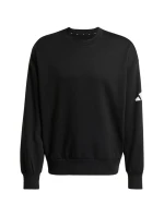 Pánská mikina adidas Essentials Loose Fit 3 Bar Logo černá JF3542 pánská