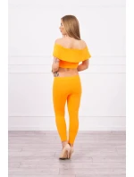 Sada s volánky oranžová neonová Sada s volánky oranžová neonová