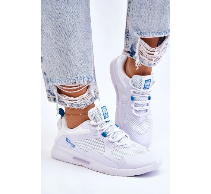 Dámská sportovní obuv Tenisky Big Star LL274373 Bílá Dámská sportovní obuv Tenisky Big Star LL274373 Bílá