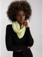Dámská tunelová šála AT CH BF48181 světle žlutá