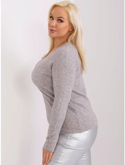 PM SW PM1020 Svetr.12P šedá PM SW PM1020 Svetr.12P šedá