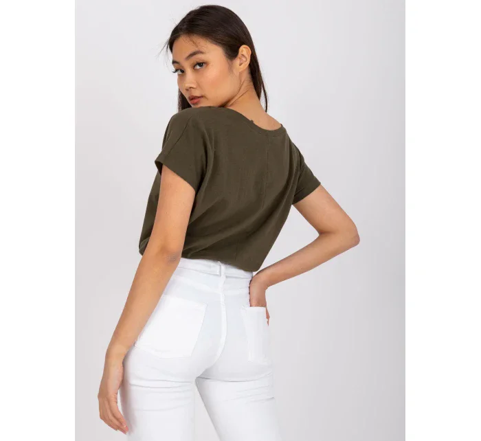 Tričko RV TS 4832.40P khaki