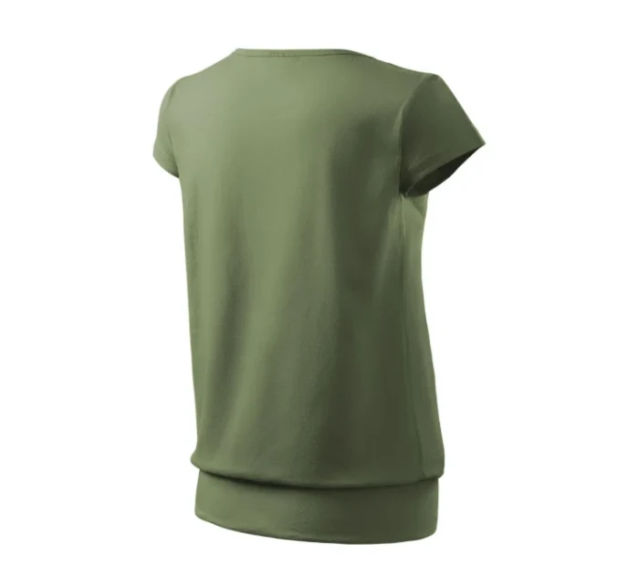 City tričko dámské khaki
