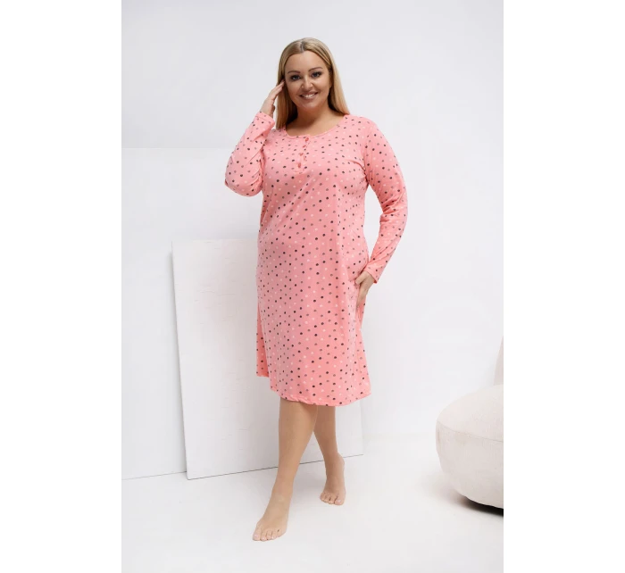 Noční košile Plus Size model 223301 Forever Pink Noční košile Plus Size model 223301 Forever Pink