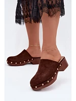 Klapky na podpatku model 229283 Step in style