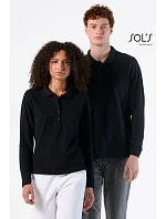 SOL'S Winter II Piqué polo s dlouhým rukávem 25.1353 white SOL'S Winter II Piqué polo s dlouhým rukávem 25.1353 white