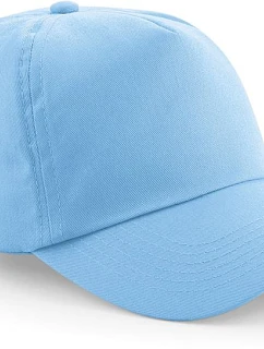 Beechfield B 10 5 panelová kšiltovka "Original" 53.0010 sky blue
