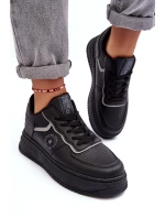 Dámské Sportovní Tenisky Big Star model 21634285 Černé - Big Star Shoes Dámské Sportovní Tenisky Big Star model 21634285 Černé - Big Star Shoes