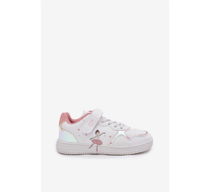 Dívčí Sportovní Boty Baletka Bílé Ulinasse Dívčí Sportovní Boty Baletka Bílé Ulinasse