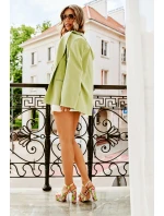 Vzory Sandály Na Podpatku A Platformě Růžovo-Zelené Slaria Vzory Sandály Na Podpatku A Platformě Růžovo-Zelené Slaria