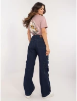 Spodnie jeans model 20614042 granatowy - FPrice