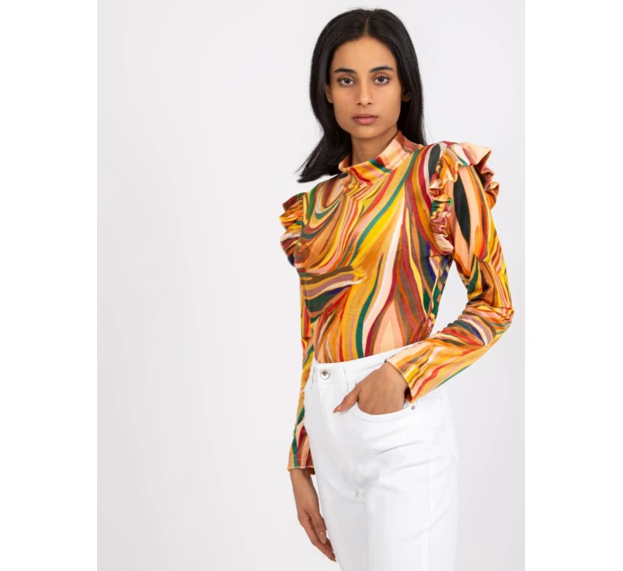 Halenka DHJ BZ 6533C.90 tmavě žlutá Halenka DHJ BZ 6533C.90 tmavě žlutá