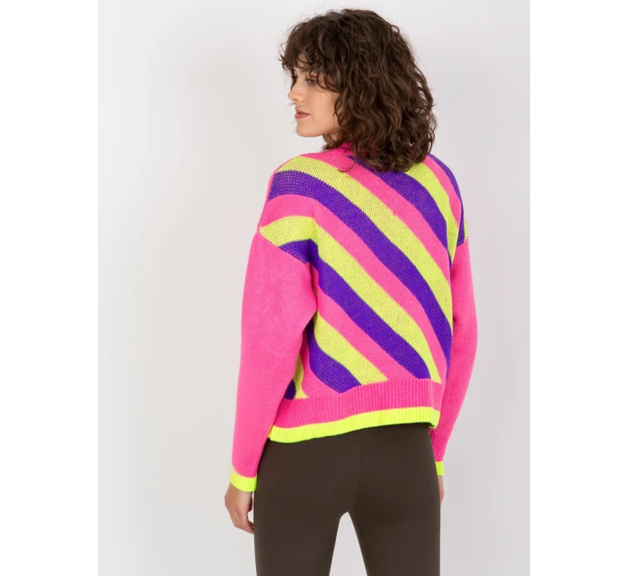 Dámský svetr EM SW 1027 01 růžový