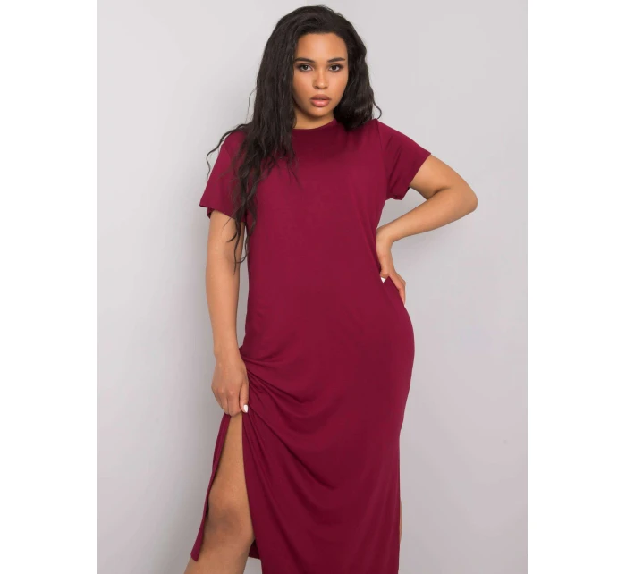 Šaty RV SK 6637.13X bordó Šaty RV SK 6637.13X bordó
