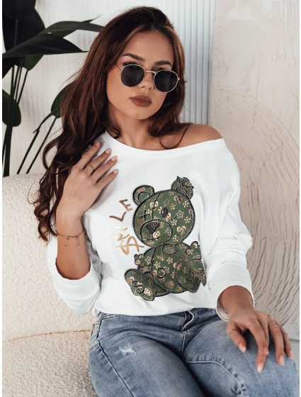 Dámská halenka OSTIO bílá FashionStreet RY2361 Dámská halenka OSTIO bílá FashionStreet RY2361