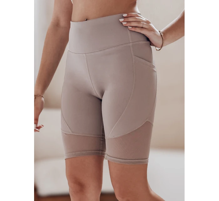 Dámské cyklistické šortky BIKELINE cappuccino FashionStreet SY0421