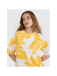 Dámské tričko oversize s potiskem model 21436798 - 4F