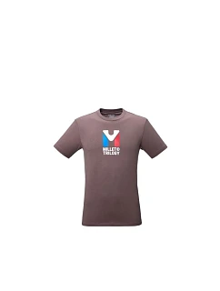 Pánské tričko MILLET Chamonix Tri Ts Ss M, fialovo-švestková barva