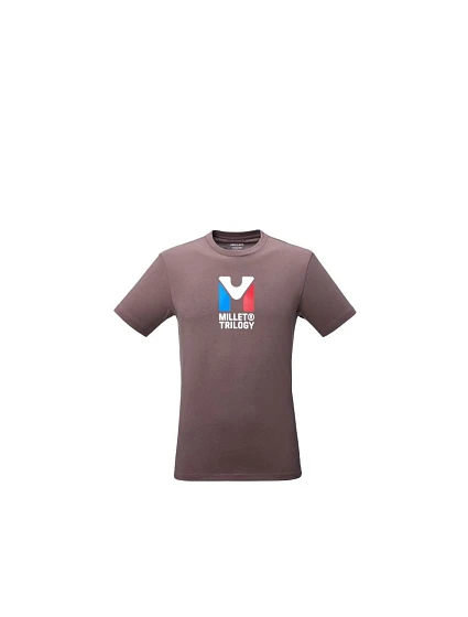 Pánské tričko MILLET Chamonix Tri Ts Ss M, fialovo-švestková barva Pánské tričko MILLET Chamonix Tri Ts Ss M, fialovo-švestková barva