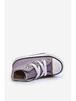 Dětské Vysoké Tenisky Šedá Filemon Dětské Vysoké Tenisky Šedá Filemon